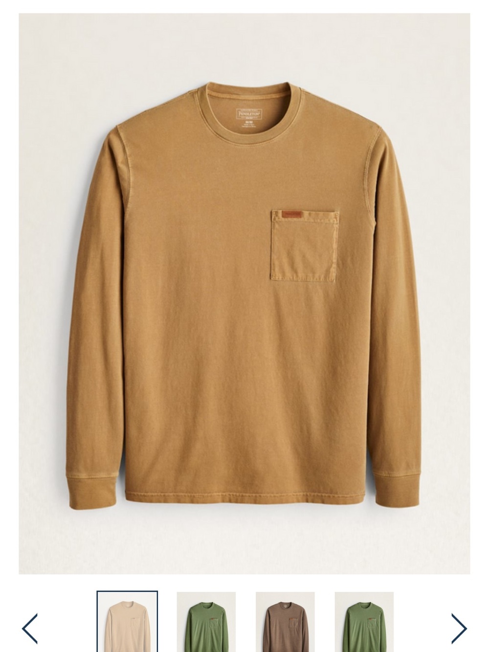 Men's LS Dschutes Pocket T-Pendleton